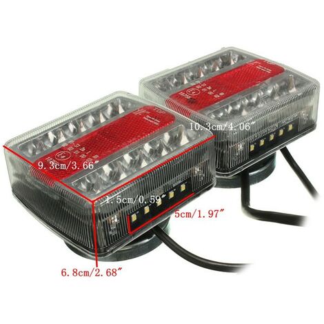 Câble Remorque 13 Fils - 10 Mètres - Section 0,5mm² - Pour Feux LED Remorque, Bateau, Camping-car - Étanche, Norme CE