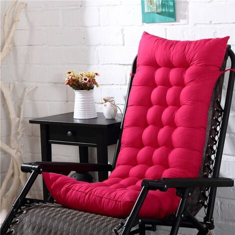 Coussin Chaise Longue Rose