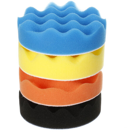 Lot De 3 éponges Jaunes Pour Lavage De Voiture | Hautement Absorbantes, Douces Pour La Carrosserie - 6