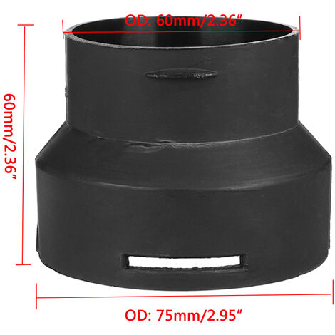 Adaptateur Tube Chauffage Webasto 60mm à 75mm - ABS Résistant Haute Température