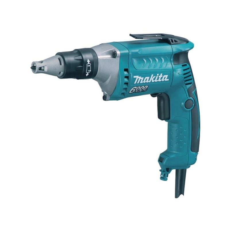 Makita FS6300/2 FS6300 1/4in Hex Drywall Screwdriver 570W 240V MAKFS6300