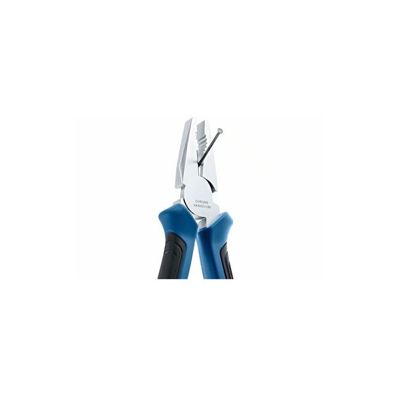 US PRO 3-Piece 8" Pliers Set – Combination, Diagonal Side Cutting, Long Nose – With Pouch, DIY