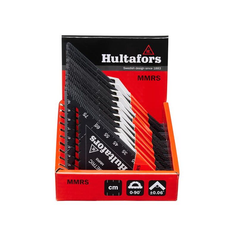 Mini Rafter Hultafors 257032 MMRS Mini Rafter Square Display 10 Piece HUL257032