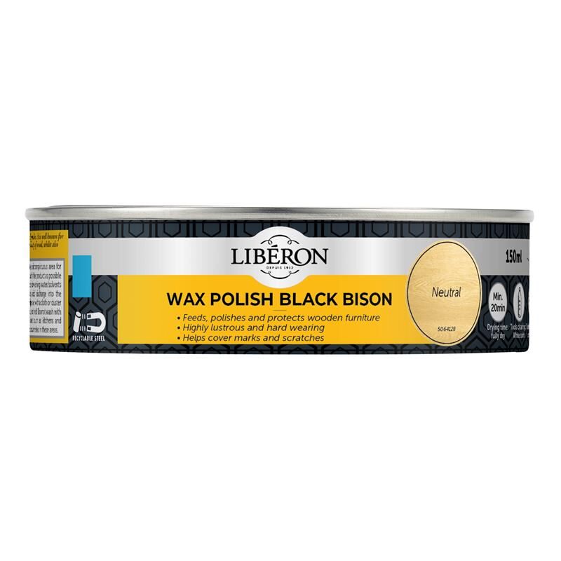 Liberon Wax & Polish Remover - 500ml Furniture Wood Cleaner For Antique & Modern Wood Surfaces