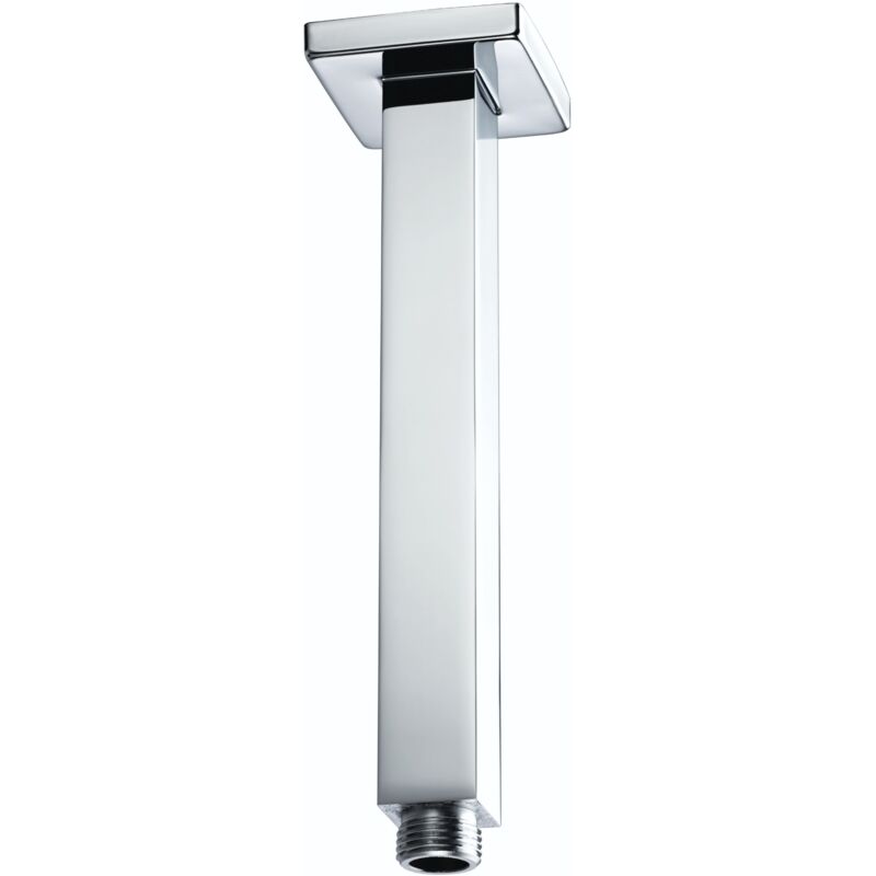 Bristan ARM CFSQ02 C Ceiling Fed Shower Arm Square 200mm Chrome