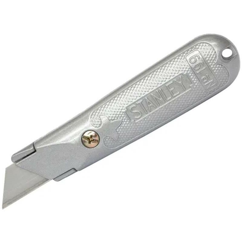 Stanley 199E Trim Knife Handle Grey 2-10-199 STA210199 Zinc Alloy Body
