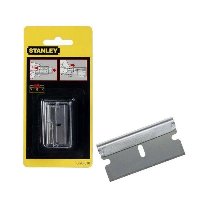 Stanley STA028510 Scraper Razor Edge Replacement Blades 10 Pack for