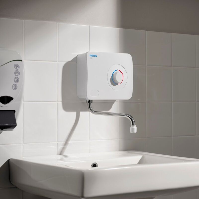 Triton T30i Instaflow 3KW Hand Wash Unit Water Heater Boiler Over Sink +  Spout