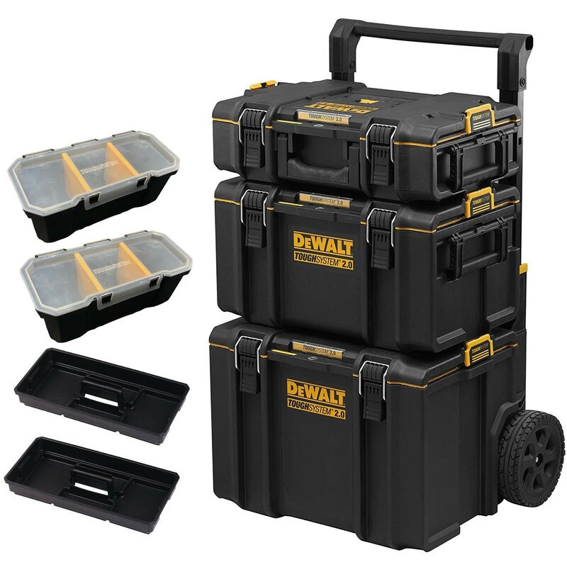 Battery rack for inside DEWALT ToughSystem 2.0 DS300 18v Flexvolt Batteries