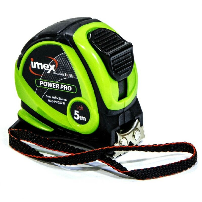 Imex Metric Only Tape Measure 5M Double Sided 006PP0525MET