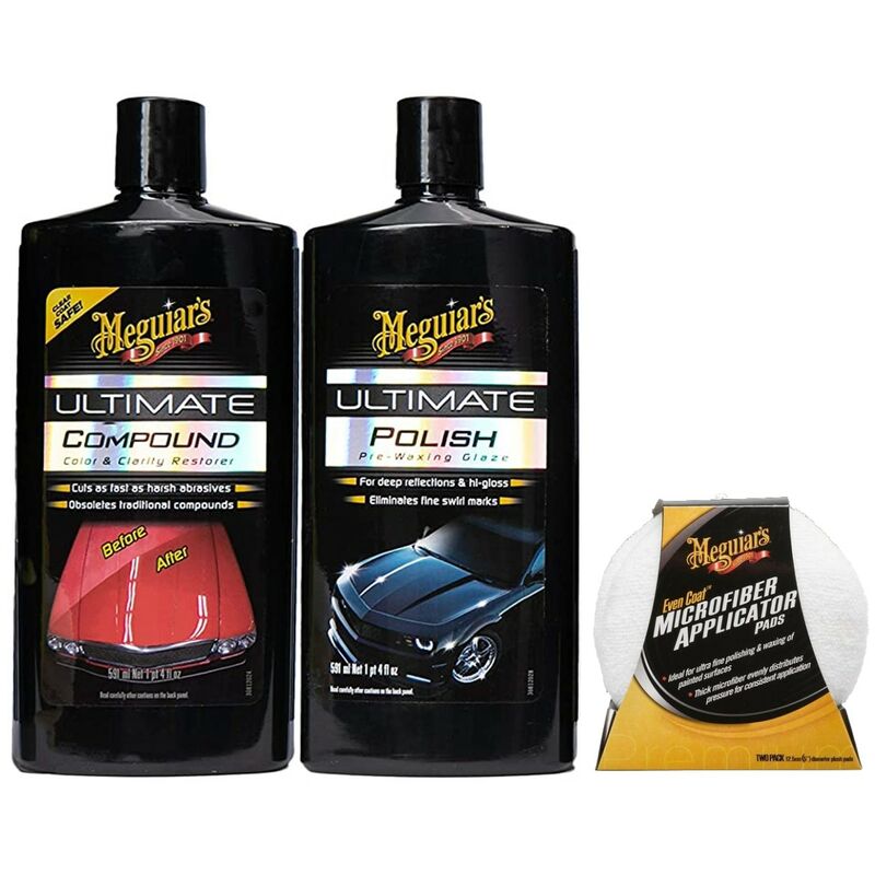 Meguiars Ultimate Compound and Polish Car Care Kit With