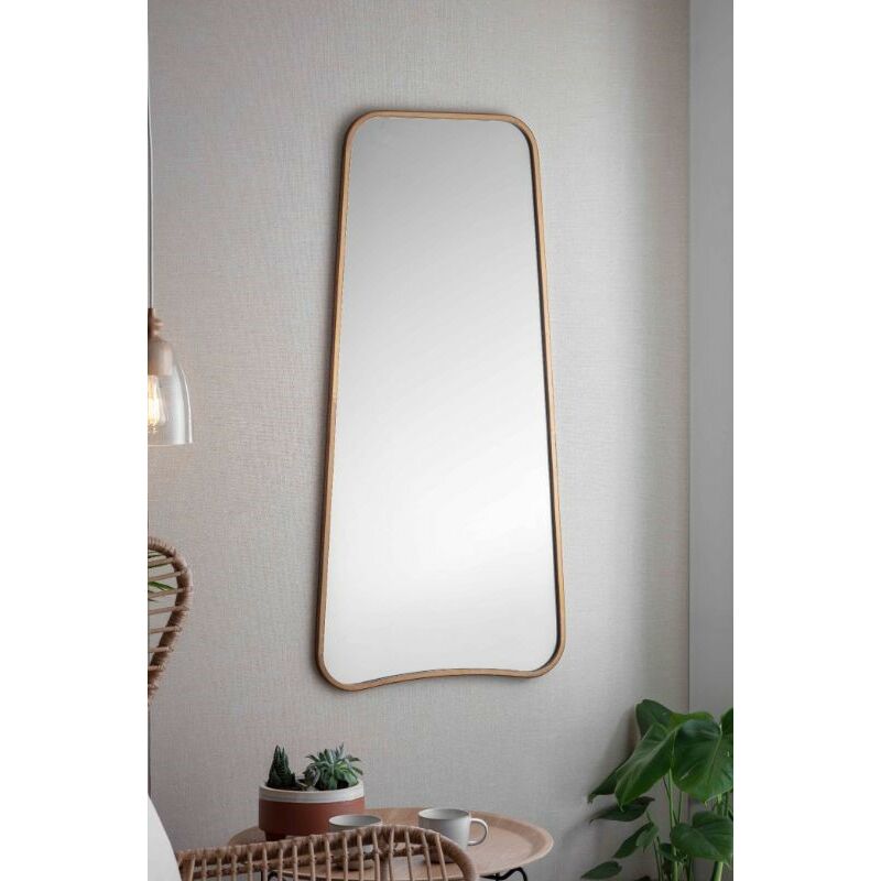 Indoor Outdoor Mirror Black Square 90x90cm - Avening