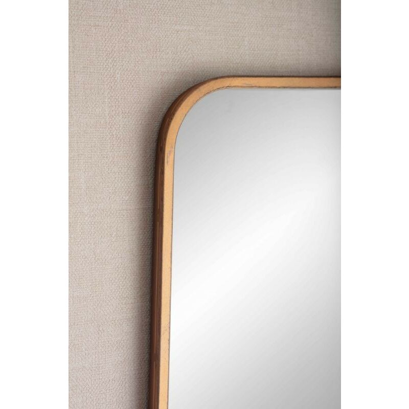 Indoor Outdoor Mirror Black Square 90x90cm - Avening