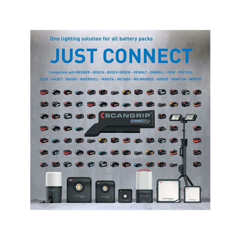 SCANGRIP® 03.6100C NOVA CONNECT LED Work Light 12V/18V Bare Unit  SCG036100C