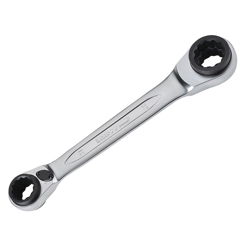 Bahco S4RM-21-27 S4RM Series Reversible Ratchet Spanner 21/22/24/27mm BAHS4RM2127