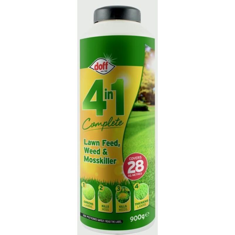DOFF FLM030DOF Complete Lawn Feed, Weed & Moss Killer 1kg DOFLM028