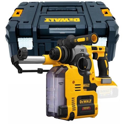 Dewalt DCH273N XR 18v SDS Brushless Hammer Drill 3 Mode + Dust Extractor + TSTAK (1/4)