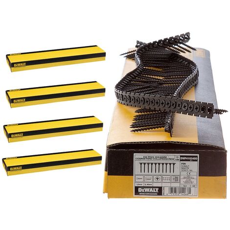 Dewalt 45mm x 3.5mm Fine Thread Collated Screws X 5000 Fits DCF620 Makita Fein (1/4)
