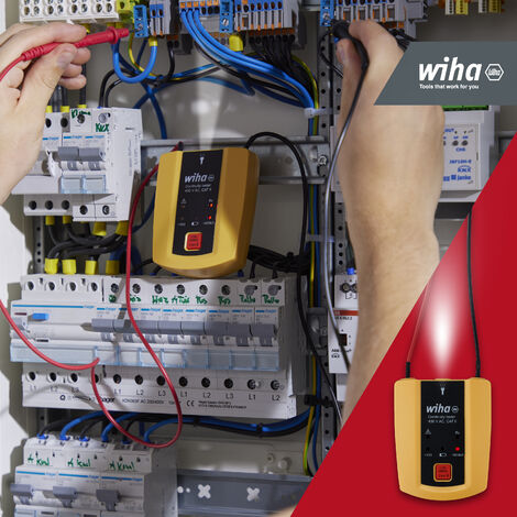 Wiha Testeur de prise de courant 230 V AC, CAT II (45220