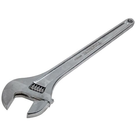 Faithfull Chrome Adjustable Spanner 450mm (18in) FAIAS450MC (1/2)