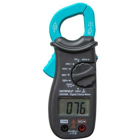 Faithfull 90303320 Mini Clamp Meter FAIDETCLAMP (1/5)