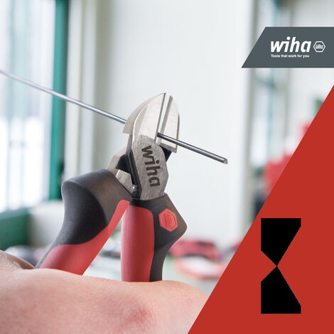 Wiha Industrial diagonal cutters with DynamicJoint® 180 mm, 7" (43461)