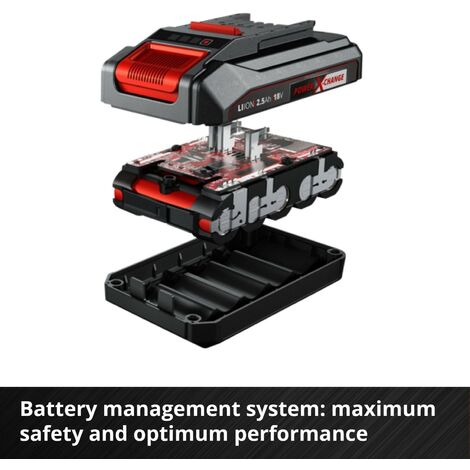 Einhell 18v Power X-Change PXC Starter Kit - 1x 2.5Ah Battery + 3ah Fast Charger