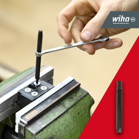 Wiha 17-Piece Hex Screw Extractor Set | Includes Twist Drills, Removes Rounded & Stripped Screws Safely