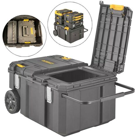 Dewalt DWST17871-1 TSTAK Rolling Job Chest IP54 Toolchest Stacking + Tool Box