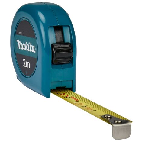 Makita E-03078 2m Pocket Tape Measure 2 Metres Mini Measuring Tape 200cm