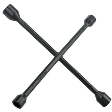 Faithfull RP/FAI/WB2 4-Way Wheel Brace Black Powder Coated 14in FAIAUWB4WP