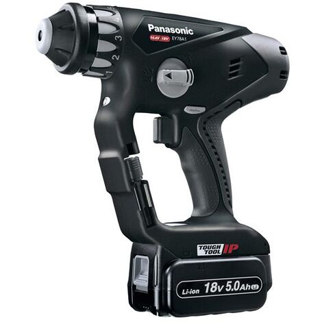 Panasonic EY78A1LJ2G SDS Plus Rotary Hammer Drill & Driver 18V 2 x 5.0Ah Li-Ion