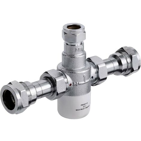 Bristan Sirrus 15mm TMV3 Thermostatic Blending Mixing Valve MT503CP Under Sink (1/3)