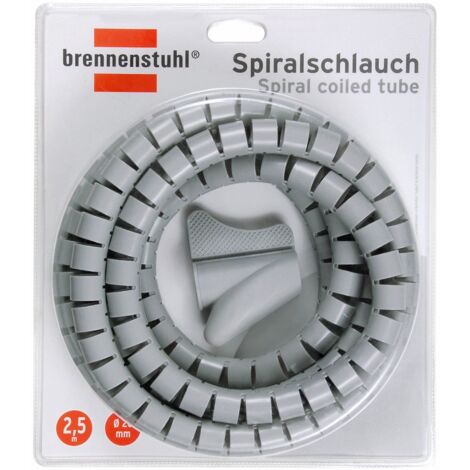 Brennenstuhl 1164360 Spiral Coiled Cable Tidy 2.5m x 20mm BRE1164360
