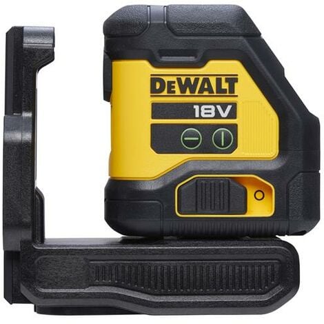 Dewalt DW088CG-XJ Green Beam Cross Line Laser with Carry Case, Yellow/Black
