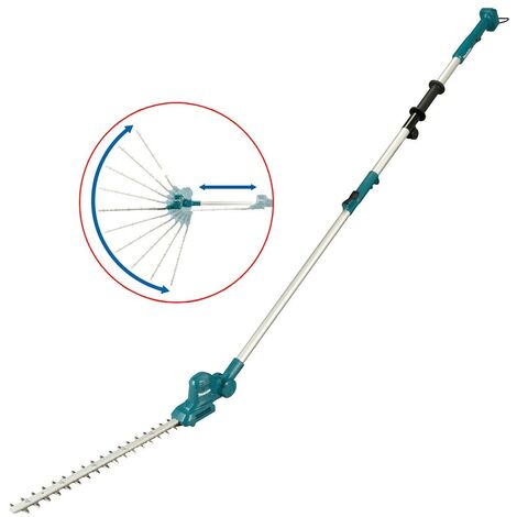 Makita 12v Telescopic Cordless Pole Hedge Cutter Trimmer Long Reach +2ah Battery