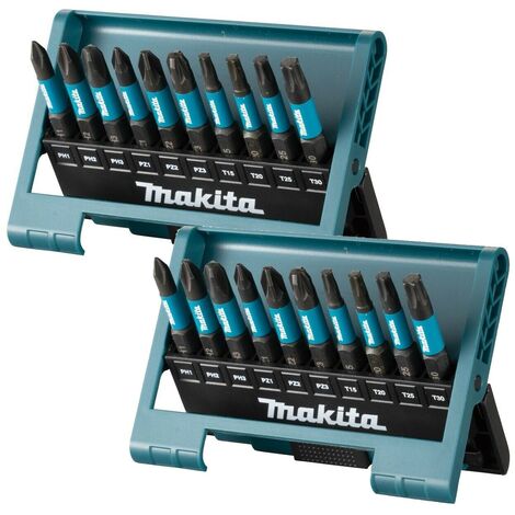Makita 20 Piece Impact Black Impact Driver Impact Screwdriver Bit Set Pozi 50mm (1/5)