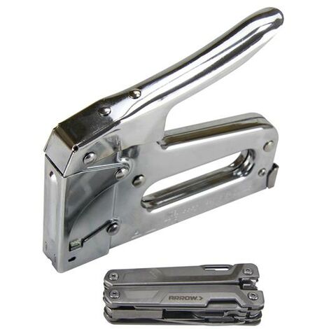 Arrow AT50-MULTI AT50 Staple Gun with FREE Multi Tool ARRAT50MULTI (1/5)