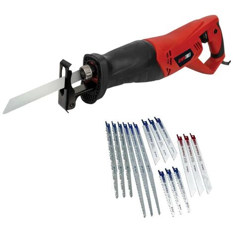 Olympia Recip Saw 09-350 Reciprocating Saw 240V + 16 Assorted Blades OLPRS900 (1/4)