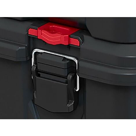Keter Stack N Roll Modular Wheeled Tool Box Case Organiser Set KETSNRMOD 250927