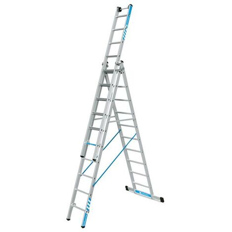 Zarges 41579 Skymaster Plus X Combination Ladder 3-Part 3 x 10 Rungs ZAR41579