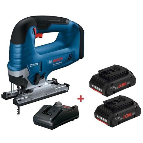 Bosch 18v GST 18V-125 B Cordless Brushless Jigsaw GST18V125B 2 x 4ah Procore (1/5)