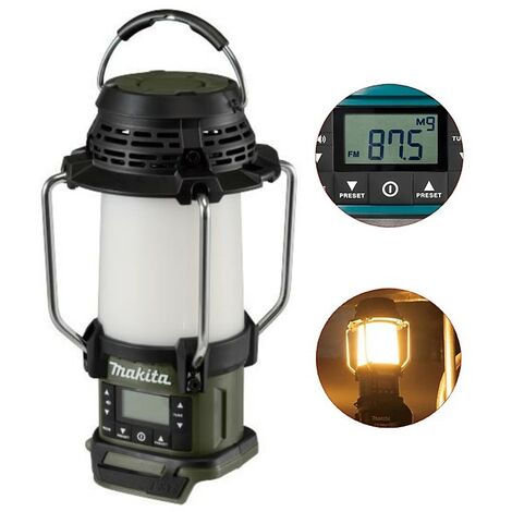 Makita DMR055O LXT 18v Cordless Radio AM FM Camping Lantern Torch Site Light (1/5)