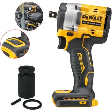 Dewalt 18v XR DCF921N Brushless 1/2"" Scaffolders Torque Wrench Hog + 21mm Socket (1/5)