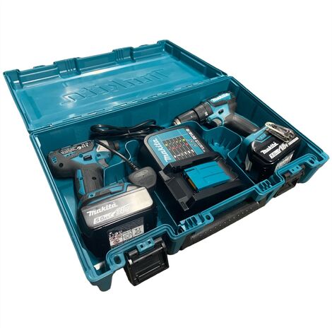 Makita 18v LXT Carry Case - Twin Pack DHP482 DHP452 DHP453 DTD152 DTD146 DTD140 (1/5)