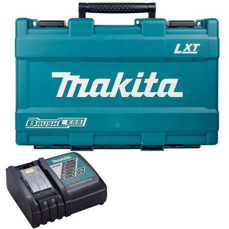 Makita DC18RC 18v 22min Intelligent FAST Lithium Battery Charger Black + Case (1/5)