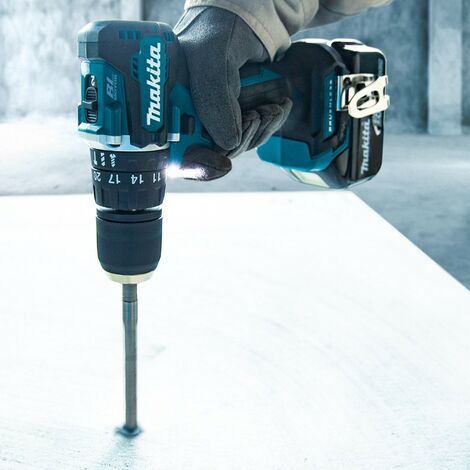 Makita DHP487Z 18V LXT Brushless Combi Hammer Drill Sub Compact