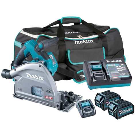 Makita SP001GD202 XGT 40Vmax BL Plunge Saw 40V 2 x 2.5Ah Li-ion Batteries