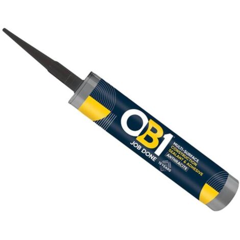 OB1 Hybrid Sealant And Adhesive Terracotta 290ml Fungal Resistant OB130617360