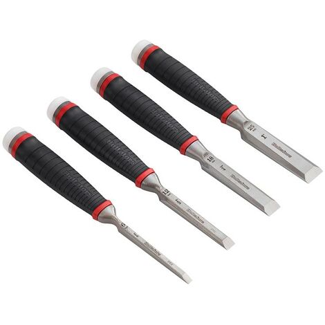 Hultafors HDCS4 Heavy-Duty Chisel Set, 4 Piece (6-25mm) HUL390671